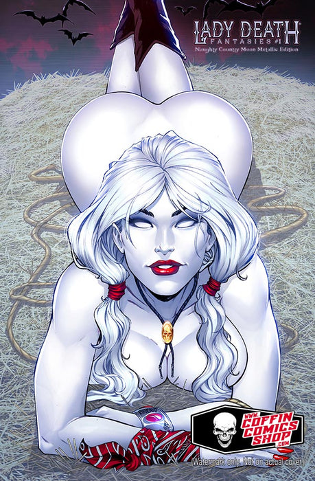 Lady Death: Fantasies #1 - Naughty Country Moon Metallic Edition