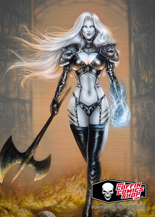 Lady Death: Firewalker Metallicard