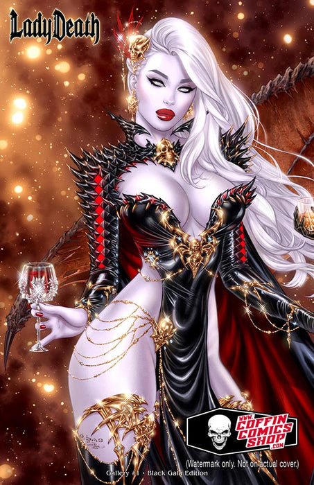 Lady Death: Gallery #1 - Black Gala Edition