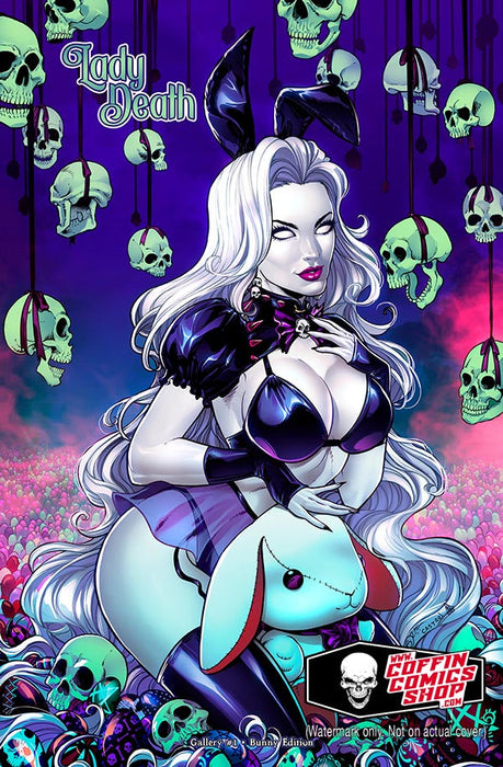 Lady Death: Gallery #1 - Bunny Edition (LOW #4) - Tomb Treasures 12/17