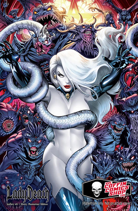 Lady Death: Gallery #1 - Slinky Mesmerizer Edition (BP Edition!) - Tomb Treasures 12/10