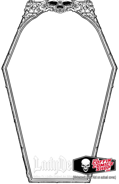 Lady Death: Gallery #1 - Coffin Original Art Edition