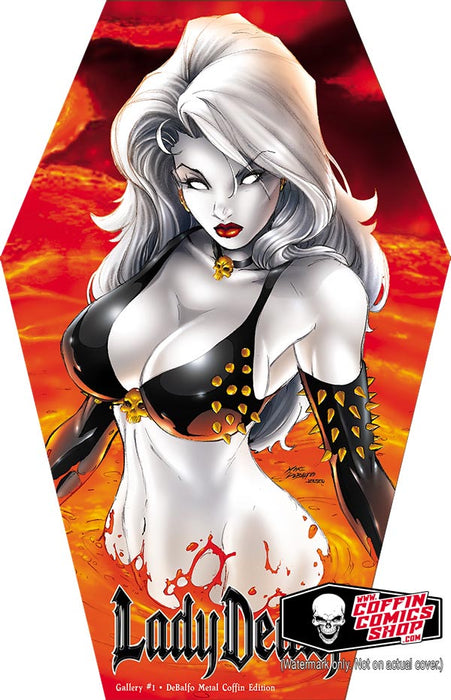 Lady Death: Gallery #1 - DeBalfo Metal Coffin Edition (LOW #5) - Catacomb 9/3