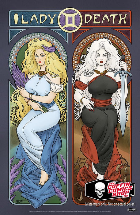 Lady Death: Gemini 2025 11x17" Print