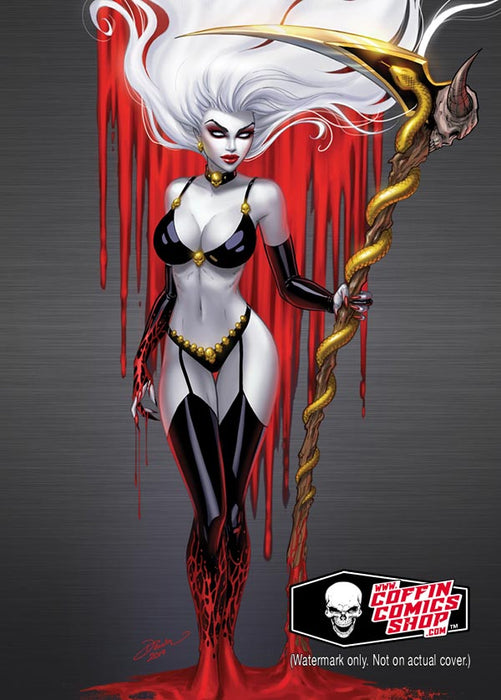 Lady Death: Ghostly Metallicard