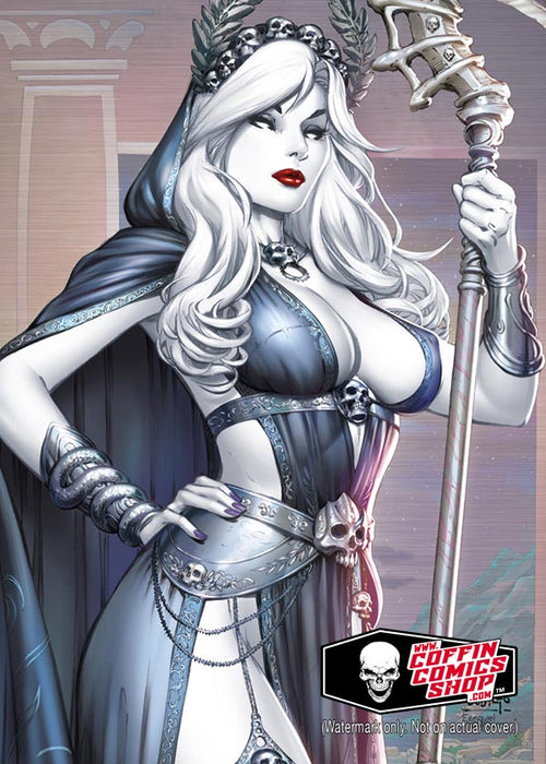 Lady Death: Glorious Metallicard (BP Edition!)