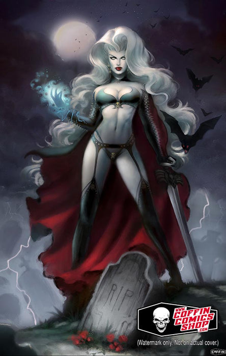 Lady Death: Grave Whisperer 11x17" Print (BP Edition Print) - Catacomb 12/4