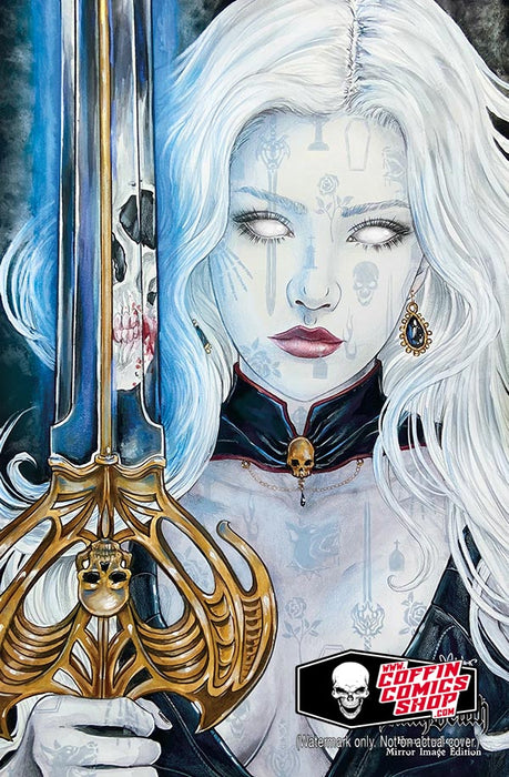 Lady Death: Heartbreaker #1 - Mirror Image Edition - Signed by Vic Hollins (Warehouse Finds 9/4)