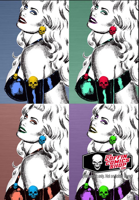 Lady Death: Harrigan Pop Art Metallicard (BP Edition) - Catacomb 10/15