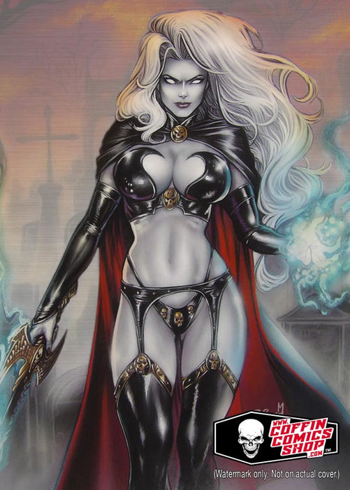 Lady Death: Hell's Harbinger Metallicard