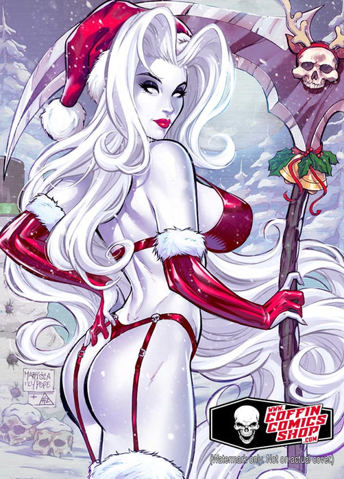 Lady Death: Holiday Spirit Metallicard