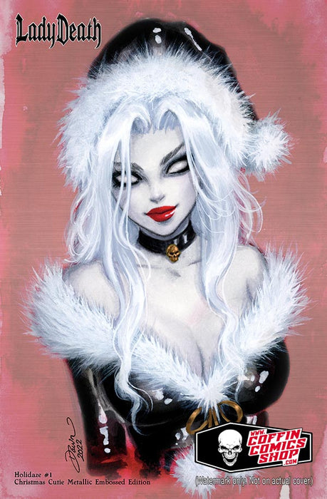 Lady Death: Holidaze #1 - Christmas Cutie Metallic Embossed Edition