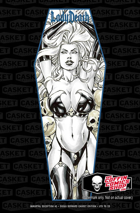 Lady Death: Immortal Deception #1 - Diego Bernard Casket Edition