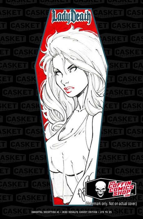 Lady Death: Immortal Deception #1 - Mike DeBalfo Casket Edition
