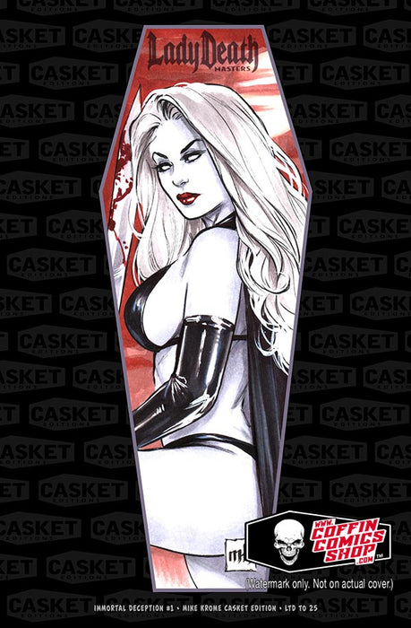 Lady Death: Immortal Deception #1 - Mike Krome Casket Edition