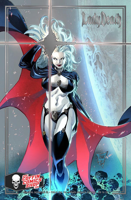 Lady Death: Immortal Deception #1 - Philip Tan Foil Forged Metallic Edition