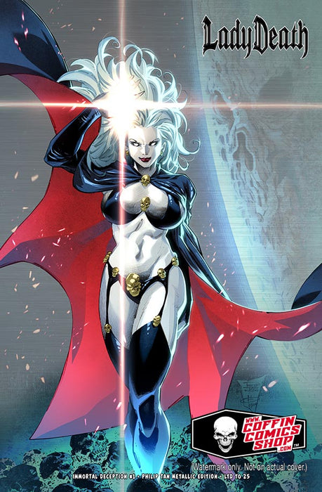 Lady Death: Immortal Deception #1 - Philip Tan Metallic Edition