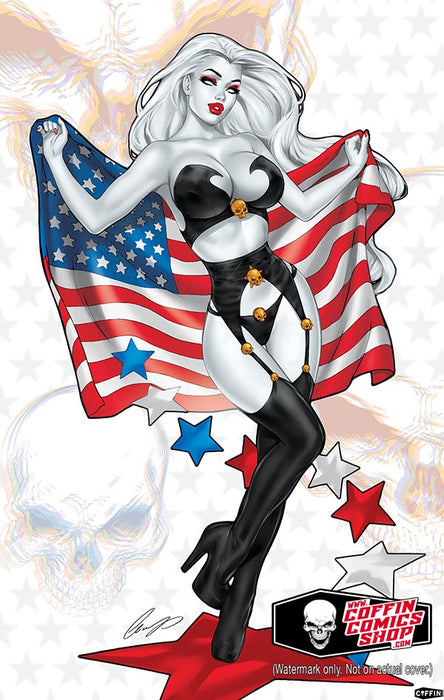Lady Death: Independence Day 2024 11x17" Print