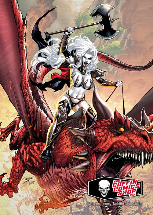 Lady Death: Immortal Deception - Premiere Metallicard