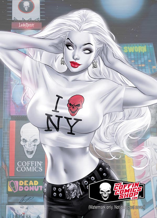 Lady Death: I (King Skull) NY Metallicard