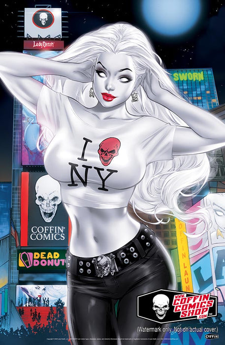 Lady Death: I (King Skull) NY 11x17" Print