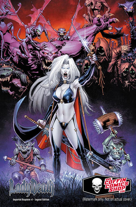 Lady Death: Imperial Requiem #1 - Legend Edition (Mockup) - Catacomb 12/11