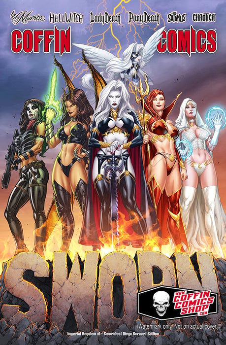 Lady Death: Imperial Requiem #1 - Swornfest Diego Bernard Edition