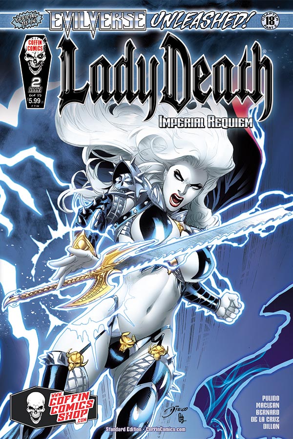 キ*リ様 brunt Heaven and Earth LADY GUARD Lady Death: Imperial Requiem #2 (of 2) - Comic Shop Standard