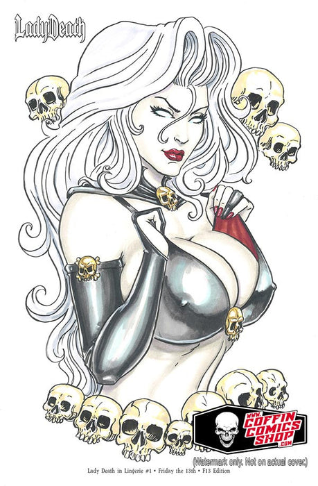 Lady Death in Lingerie #1 - Friday the 13th - F13 Edition (BP Edition!) - Catacomb 1/1