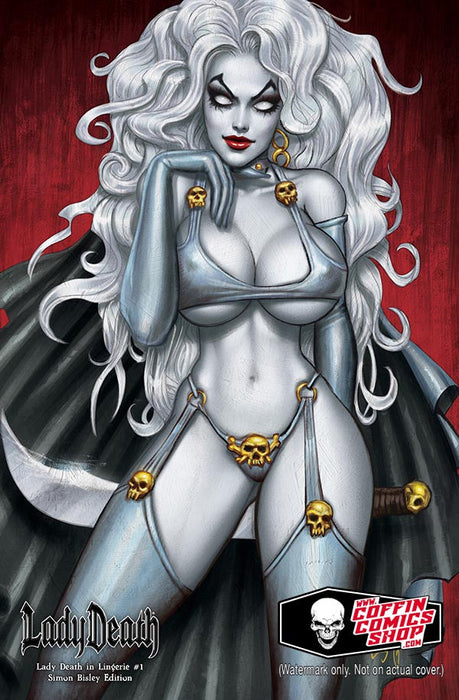 Lady Death in Lingerie #1 - Simon Bisley Edition (BP Edition!) - Catacomb 9/26