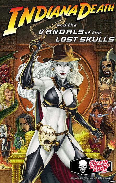 Lady Death: Indiana Death 11x17" Print