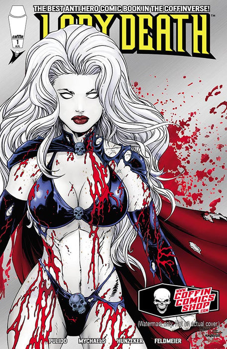 Lady Death: Killers #1 - Invincible Metallic Edition (LOW #5) - Catacomb 8/27