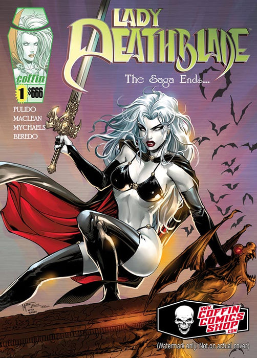 Lady Death: Lady Deathblade Metallicard