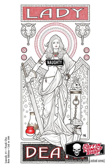 Lady Death: Legends #1 - Frank Cho Raw Edition