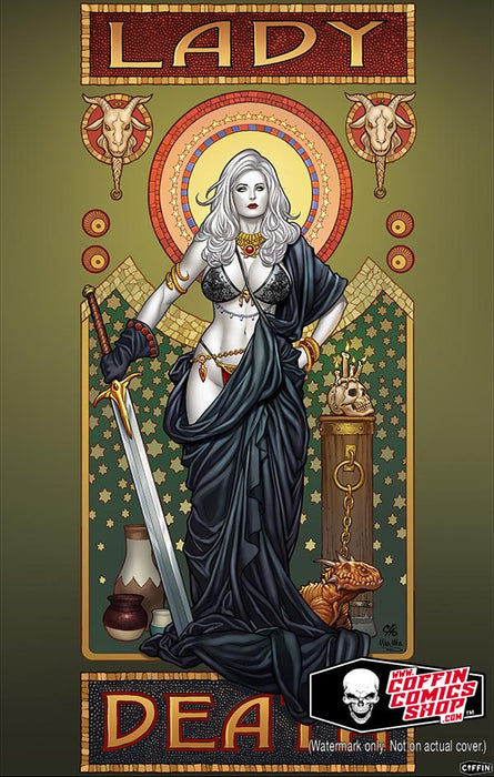 Lady Death: Legends Frank Cho 11x17" Print
