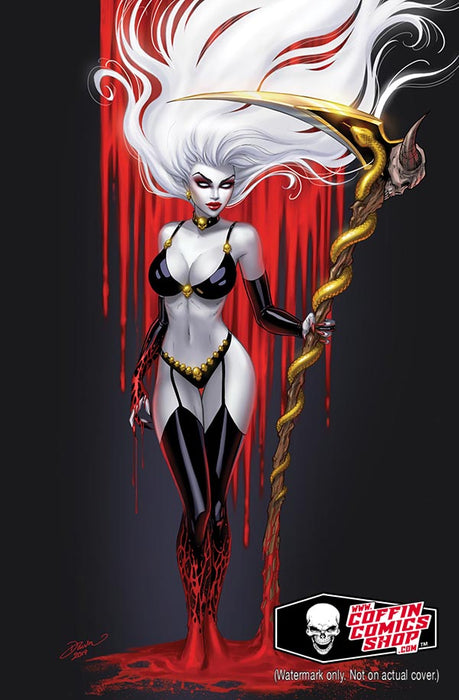 Lady Death: Malevolent Decimation #1 - Ghostly Virgin Art Edition
