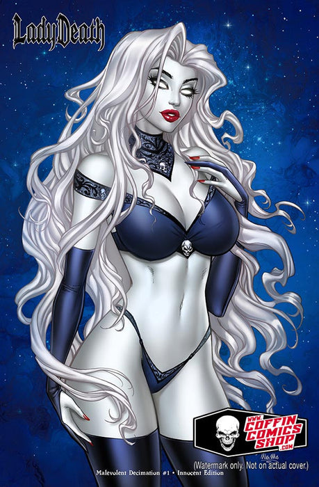 Lady Death: Malevolent Decimation #1 - Innocent Edition (BP Edition) - Black Gala Vault