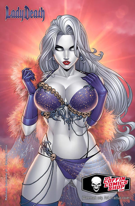 Lady Death: Malevolent Decimation #1 - Splendor Edition (Mockup) - Catacomb 6/25