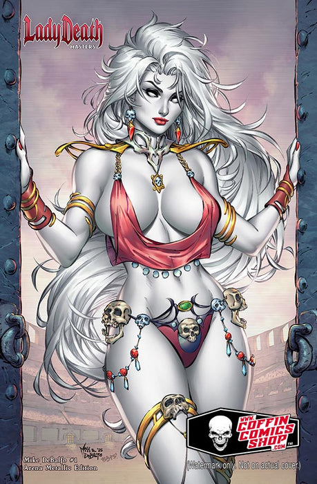 Lady Death: Masters - Mike DeBalfo #1 Arena Metallic Edition