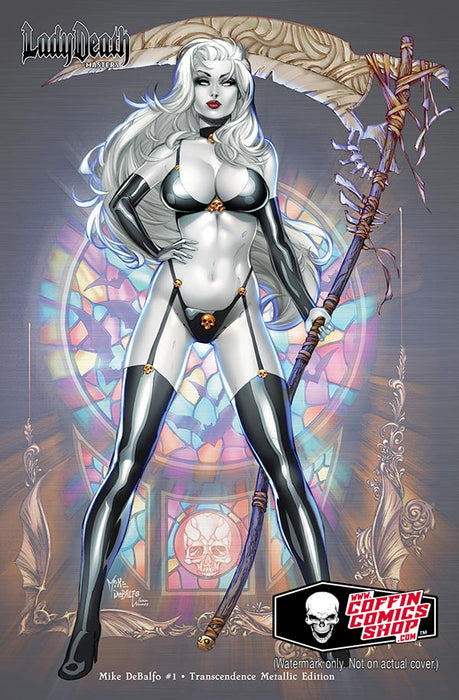 Lady Death: Masters - Mike DeBalfo #1 Transcendence Metallic Edition
