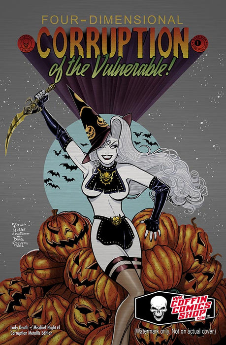 Lady Death: Mischief Night #1 - Corruption Metallic Edition