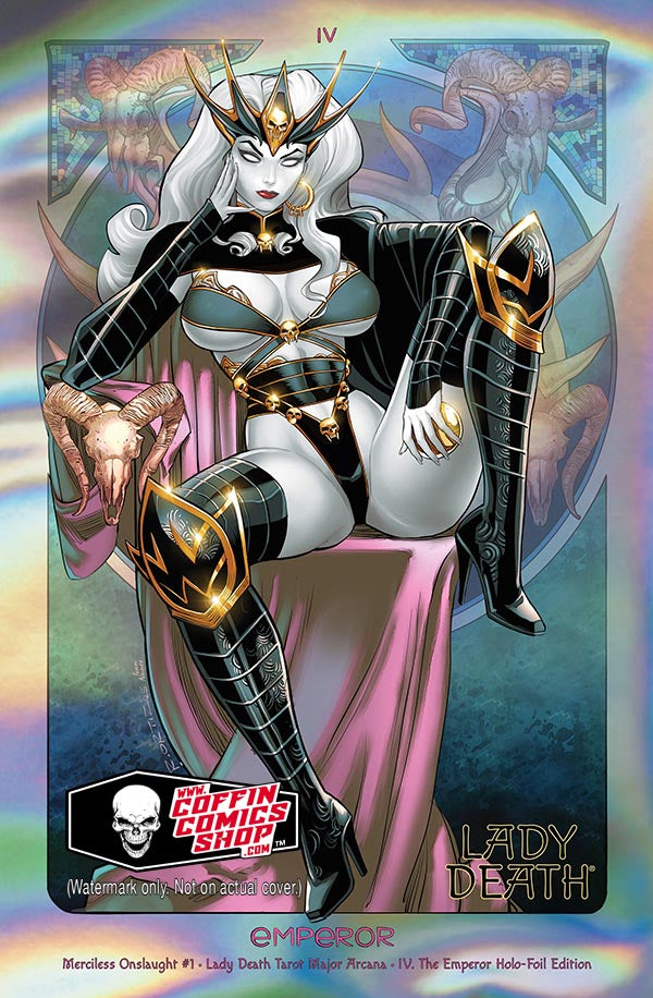 Lady Death: Merciless Onslaught #1 - Lady Death Tarot Major Arcana