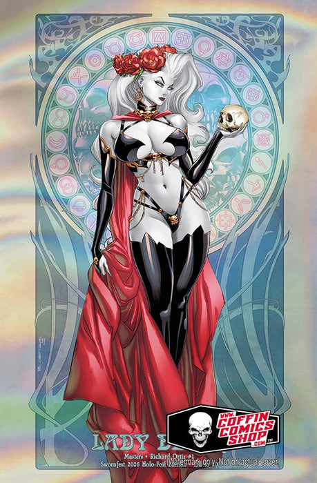 Lady Death: Masters - Richard Ortiz #1 Swornfest 2026 Holo-Foil Edition