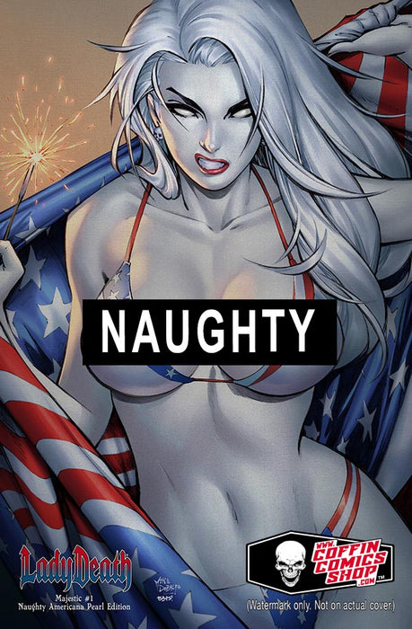 Lady Death: Majestic #1 – Naughty Americana Pearl Edition