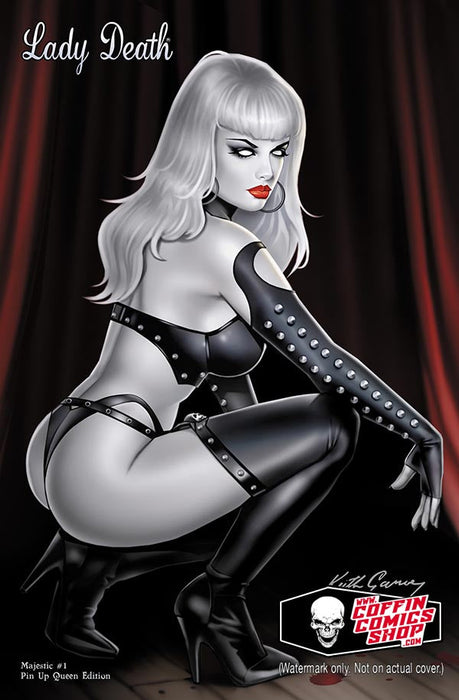 Lady Death: Majestic #1 - Pin Up Queen Edition (LOW #5) - Catacomb 6/25