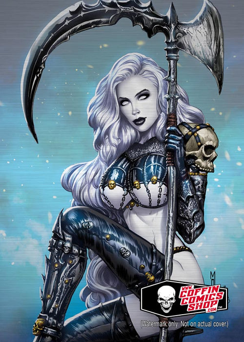 Lady Death: Majestic Monte Moore Metallicard