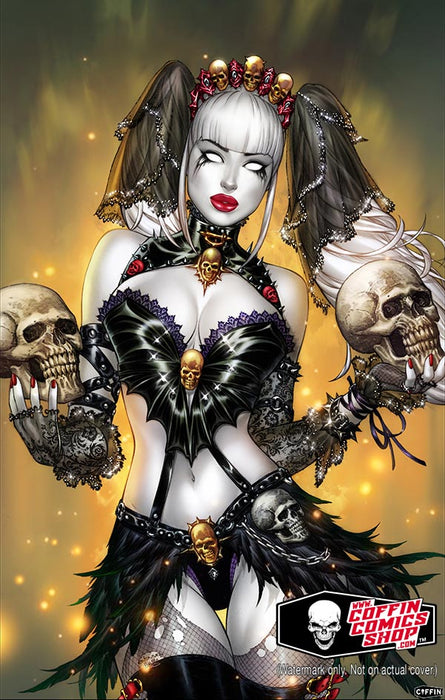 Lady Death: Masters e.Bas 11x17" Print