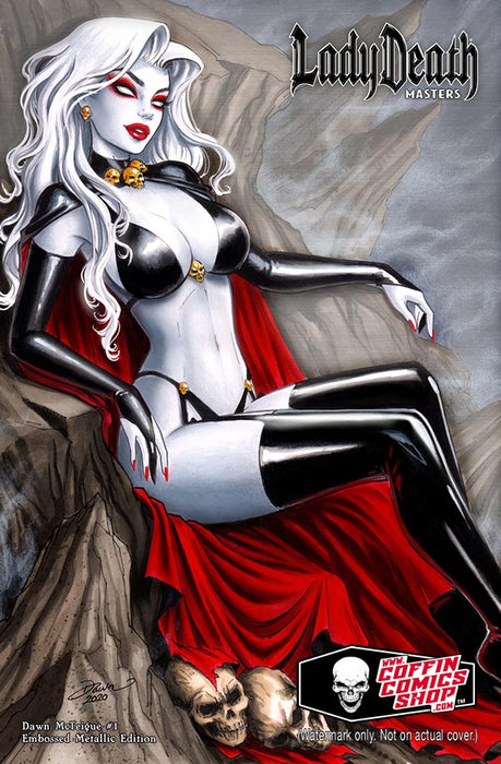 Lady Death: Masters - Dawn McTeigue #1 Embossed Metallic Edition