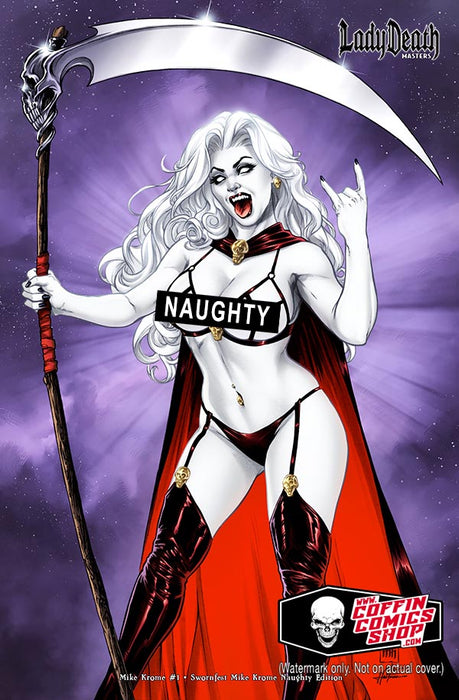 Lady Death: Masters - Mike Krome #1 Swornfest Mike Krome Naughty Edition