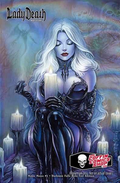 Lady Death: Masters - Monte Moore #1 Darkness Falls Holo-Foil